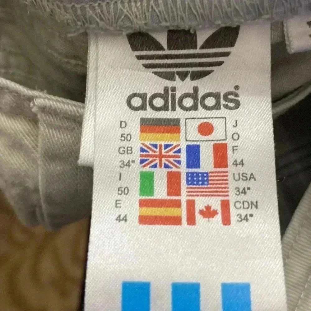 ADIDAS MENS‎ SIZE 34 KHAKI TAN SHORTS GOOD CLEAN CONDITION - Picture 12 of 13